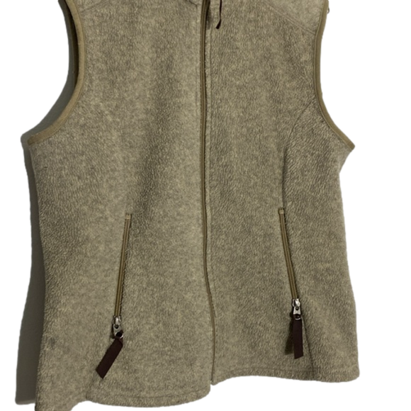 Vintage Patagonia Light Brown Synchilla Vest Women’s Size Medium PRICE F… - Picture 3 of 10